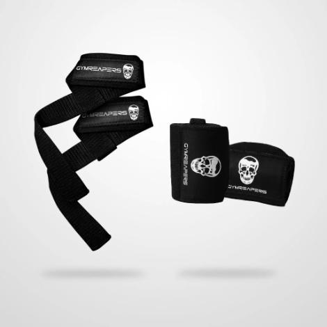 Gymreapers Lifting Strap and Wrap Bundle