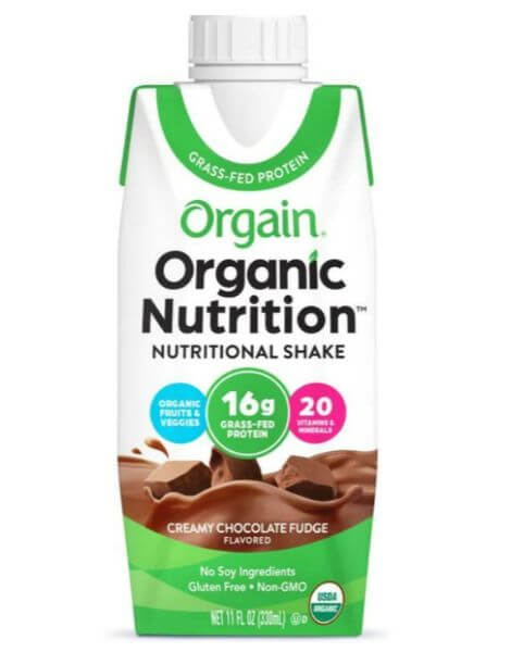 Orgain Organic Grass-Fed Protein Shake