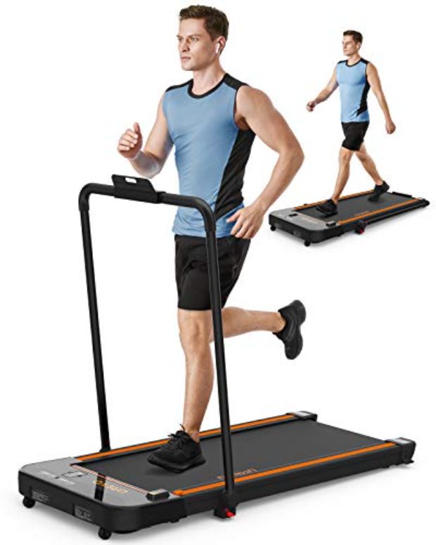 UREVO 2-in-1 Under Desk Treadmill